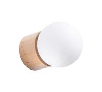 Sollux Lighting Boomo Wood Natural 1 Lights Modern Wall Light