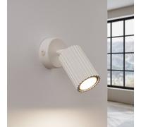 Wall lamp KARBON beige with a switch
