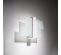 Sollux Lighting Feniks Wood White 1 Light Classic Wall Light