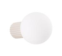 Sollux Lighting Halo Aluminum/glass Beige 1 Lights Modern Wall Light