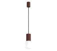 Sollux Lighting Halo Aluminum/glass Brown 1 Lights Modern Pendant Lamps