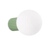 Sollux Lighting Halo Aluminum/glass Sage 1 Lights Modern Wall Lamps
