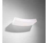 Sollux Lighting Hattor Ceramic White 2 Light Classic Wall Light