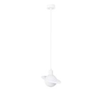 SOLLUX Lighting - Hyperion Pendant Light - Ceiling Light - Elegant Pendant Light - Long Life - Attractive Design - Material Steel - G9, 1x max 8W LED, ~230V, 50Hz - White