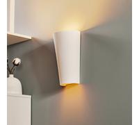 SOLLUX LIGHTING Ice Up and Down wall light, made of white ceramic