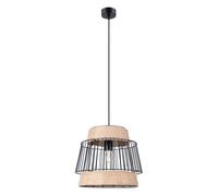 Sollux Lighting Industrial Pendant Lamp 137x35x35cm 1xLight in Black | Size: 137 x 35 x 35 cm Sollux Lighting Black 137 x 35 x 35 cm