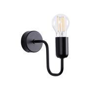 Sollux Lighting Industrial Wall Lamp 20x8.5x15.5cm 1xLight in Black | Size: 20x8.5x15.5 cm Sollux Lighting Black 20x8.5x15.5 cm
