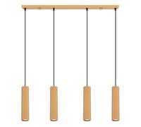 Sollux Lighting Karbon Aluminum Gold 4 Lights Modern Pendant Lamps