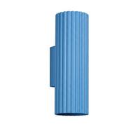 Sollux Lighting Karbon Aluminum Light Blue 2 Lights Minimalist Wall Lamps