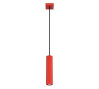 Sollux Lighting Karbon Aluminum Red 1 Lights Minimalist Pendant Lamps