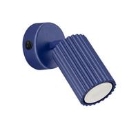 Sollux Lighting Karbon Aluminum Ultramarine 1 Lights Minimalist Wall Lamps