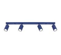 Sollux Lighting Karbon Aluminum Ultramarine 4 Lights Minimalist Ceiling Lamps
