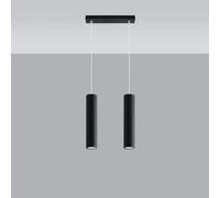 Sollux Pendant Lamp Lagos 2 Black, Black