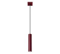 Sollux Lighting Lagos Steel Burgundy 1 Lights Modern Pendant Lamps