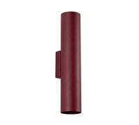 Sollux Lighting Lagos Steel Burgundy 2 Lights Modern Wall Lamps