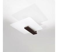 Sollux Lighting Lappo Wood Bronze 2 Light Classic Ceiling Light