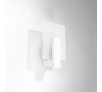 Sollux Lighting Lappo Wood White 1 Light Classic Wall Light