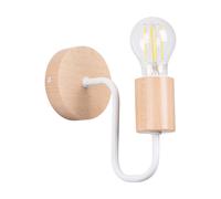 Sollux Lighting loft Wall lamp 18.5x8x19cm 1xLight in White | Size: 18.5x8x19 cm Sollux Lighting White 18.5x8x19 cm