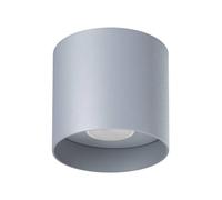 Sollux Lighting Minimalistic Ceiling Lamp 11x12x12cm 1xLight in Grey | Size: 11 x 12 x 12 cm Sollux Lighting Grey 11 x 12 x 12 cm