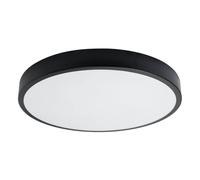 Sollux Lighting Minimalistic Ceiling Lamp 6x60x60cm 1xLight 3000K in Black | Size: 6 x 60 x 60 cm Sollux Lighting Black 6 x 60 x 60 cm