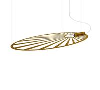 Sollux Lighting Minimalistic Pendant Lamp 150x110x80cm 1xLight in Gold | Size: 150 x 110 x 80 cm Sollux Lighting Gold 150 x 110 x 80 cm