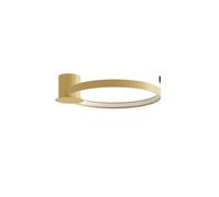 Sollux Lighting Modern Ceiling Lamp 13x55x61cm 1xLight 4000K in Gold | Size: 13 x 55 x 61 cm Sollux Lighting Gold 13 x 55 x 61 cm