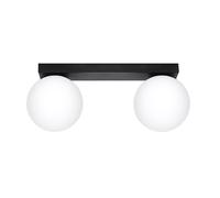 Sollux Lighting Modern Ceiling Lamp 14.5x34.5x12cm 2xLight in Black | Size: 14.5x34.5x12 cm Sollux Lighting Black 14.5x34.5x12 cm