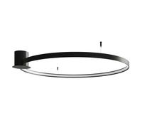 Sollux Lighting Modern Ceiling Lamp 16x110x115cm 1xLight 3000K in Black | Size: 16 x 110 x 115 cm Sollux Lighting Black 16 x 110 x 115 cm