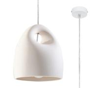 Sollux Lighting Modern Pendant Lamp 126x25x25cm 1xLight in White | Size: 126 x 25 x 25 cm Sollux Lighting White 126 x 25 x 25 cm