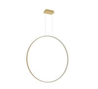 Sollux Lighting Modern Pendant Lamp 150x110x16cm 1xLight 3000K in Gold | Size: 150 x 110 x 16 cm Sollux Lighting Gold 150 x 110 x 16 cm