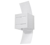 Indoor Wall Lamp LORETO ALUMINIUM GLASS WHITE G9 LED SOLLUX LIGHTING Living room