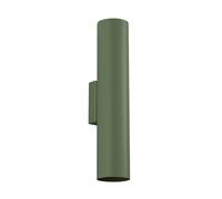 Sollux Lighting Modern Wall Lamp 30x6x8cm 2xLight in Green | Size: 30 x 6 x 8 cm Sollux Lighting Green 30 x 6 x 8 cm