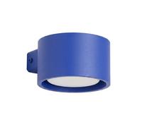 Sollux Lighting Modo Aluminum Ultramarine 1 Lights Minimalist Wall Lamps