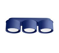 Sollux Lighting Modo Aluminum Ultramarine 3 Lights Minimalist Ceiling Lamps