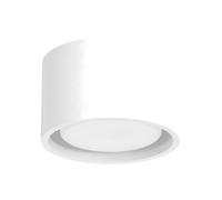 SOLLUX lighting Modo Ceiling Light Round Flat Gx53 LED 1-Bulb White