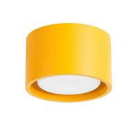 SOLLUX lighting Modo Ceiling Light Round Flat Gx53 LED 1-Bulb Yellow