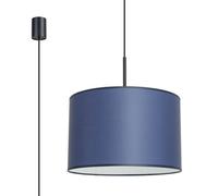 Sollux Lighting Nevia Pvc Navy Blue/black 1 Lights Minimalist Pendant Ceiling Light