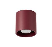 Sollux Lighting Or luminum Burgundy 1 Lights Modern Ceiling Lamps