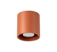 Sollux Lighting Or luminum Red Ochre 1 Lights Modern Ceiling Lamps