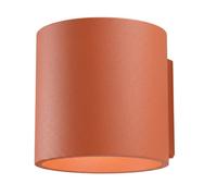 Sollux Lighting Or luminum Red Ochre 1 Lights Modern Wall Lamps