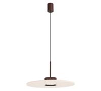 Sollux Lighting Ovo Felt/aluminum Brown/beige 1 Lights Minimalist Pendant Lamps