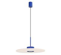 Sollux Lighting Ovo Felt/aluminum Ultramarine/beige 1 Lights Minimalist Pendant Lamps