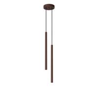 Sollux Lighting Pastelo Steel Brown 2 Lights Modern Pendant Lamps