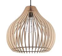 Pendant lamp wood Aprilla Scandinavian Design E27 | Ceiling Lights & Chandeliers