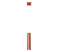 SOLLUX lighting Pendant lamp Lagos 1 red Ochre
