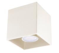 Sollux Lighting Quad Aluminum Beige 1 Lights Modern Ceiling Lamps