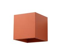 Sollux Lighting Quad Aluminum Red Ochre 1 Lights Modern Wall Lamps