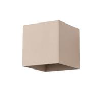 Sollux Lighting Quad Aluminum Taupe 1 Lights Modern Wall Lamps