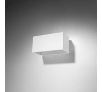 BOHO Wall lamp QUAD Maxi White Aluminium Rectangular GU10 LED SOLLUX LIGHTING