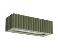 Sollux Lighting Rigata Ceramics Olive Green 1 Lights Modern Wall Light